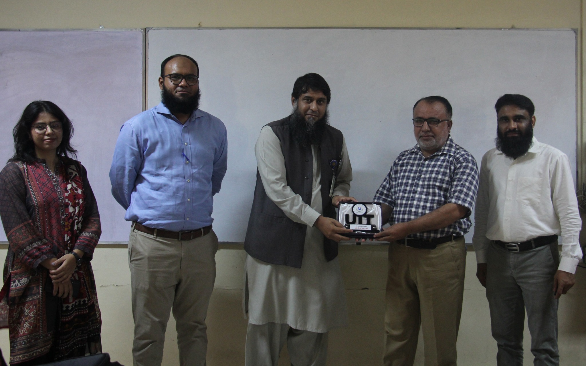 UIT University recently hosted a dynamic session on “Occupational Health, Safety, and Environmental Challenges” with Engr. Qurban Ali Zardari