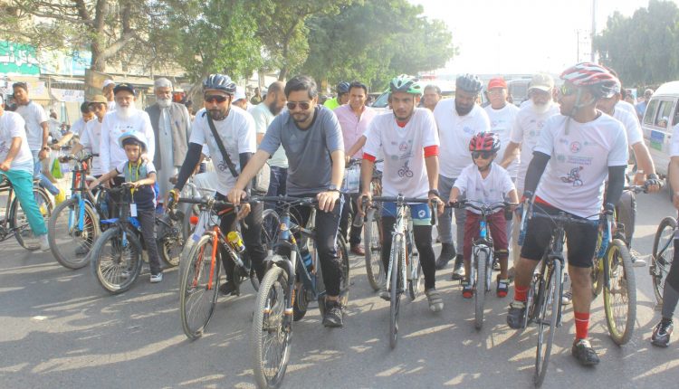 Tabaco Free Cycling rally