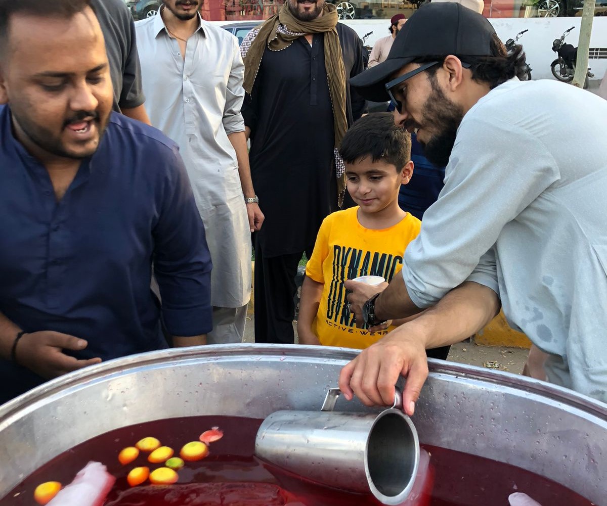 Water Drive during Heatwave in Karachi