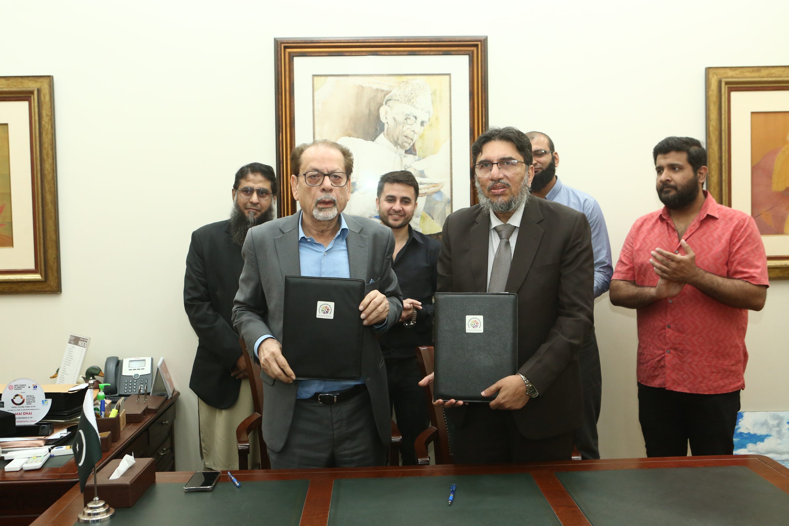 MoU Signing between UIT and Arts Council