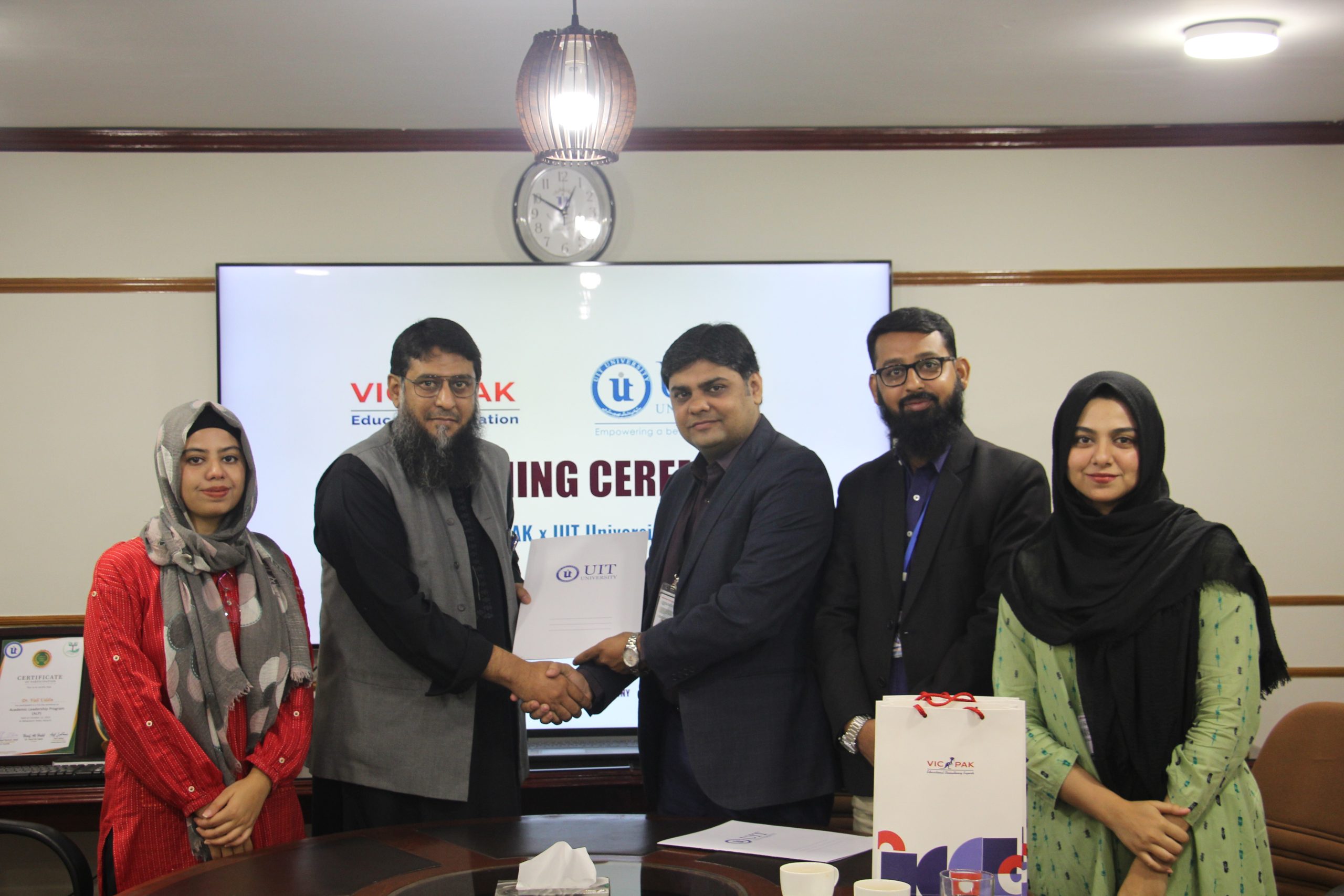 MOU with Vic Pak