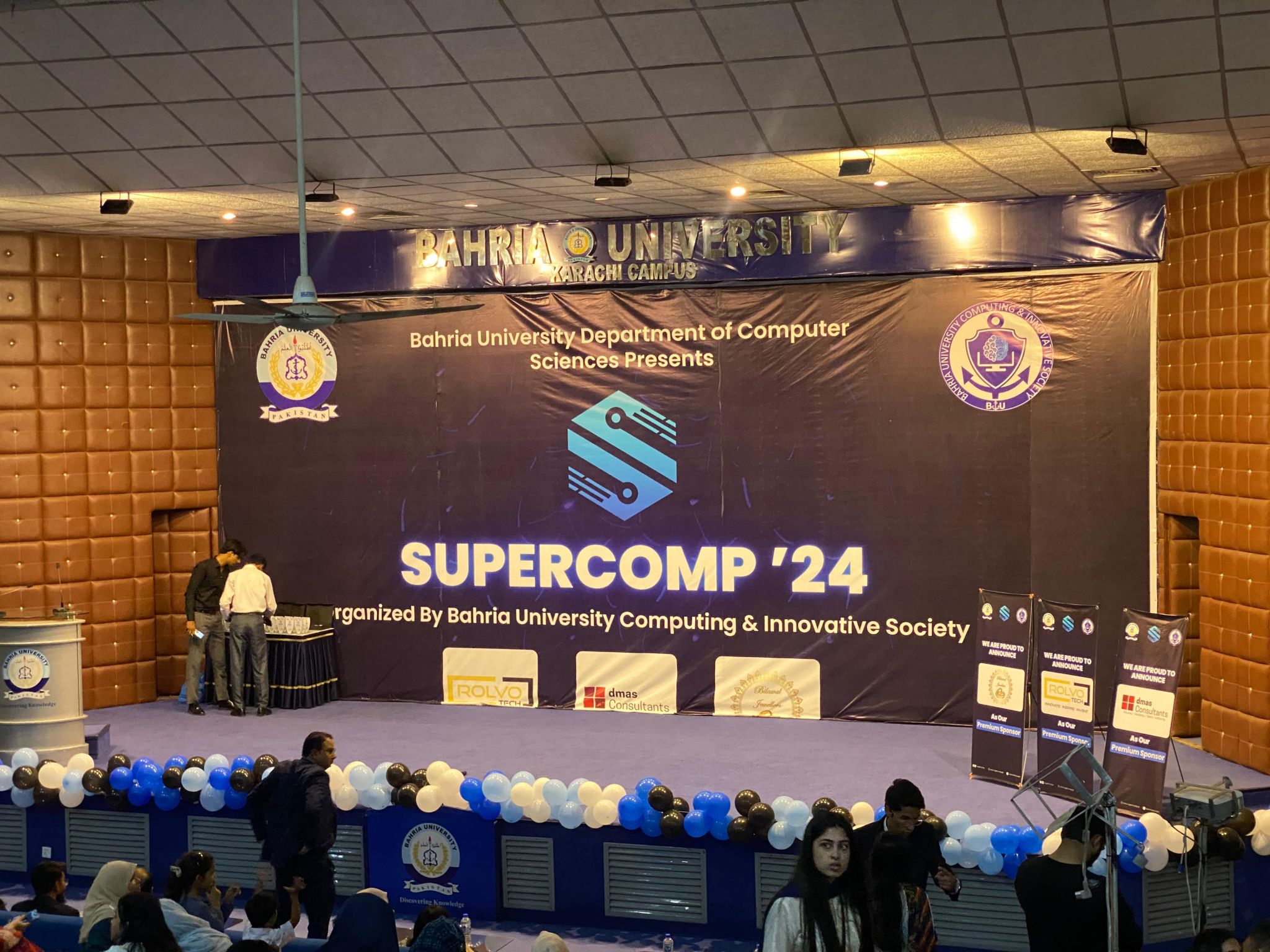 Collaboration with Bahria University – Supercom 2024