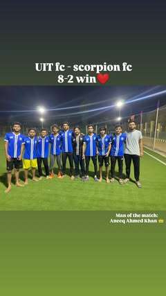 Football Match against Scorpian FC